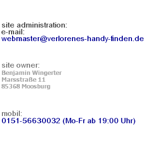 webmaster [aett] verlorenes-handy-finden.de